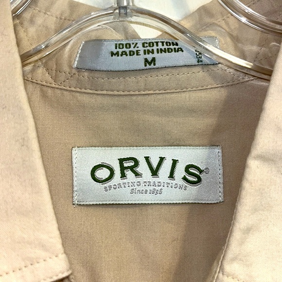 Orvis safari rollup sleeves 100% cotton size M - Picture 2 of 8
